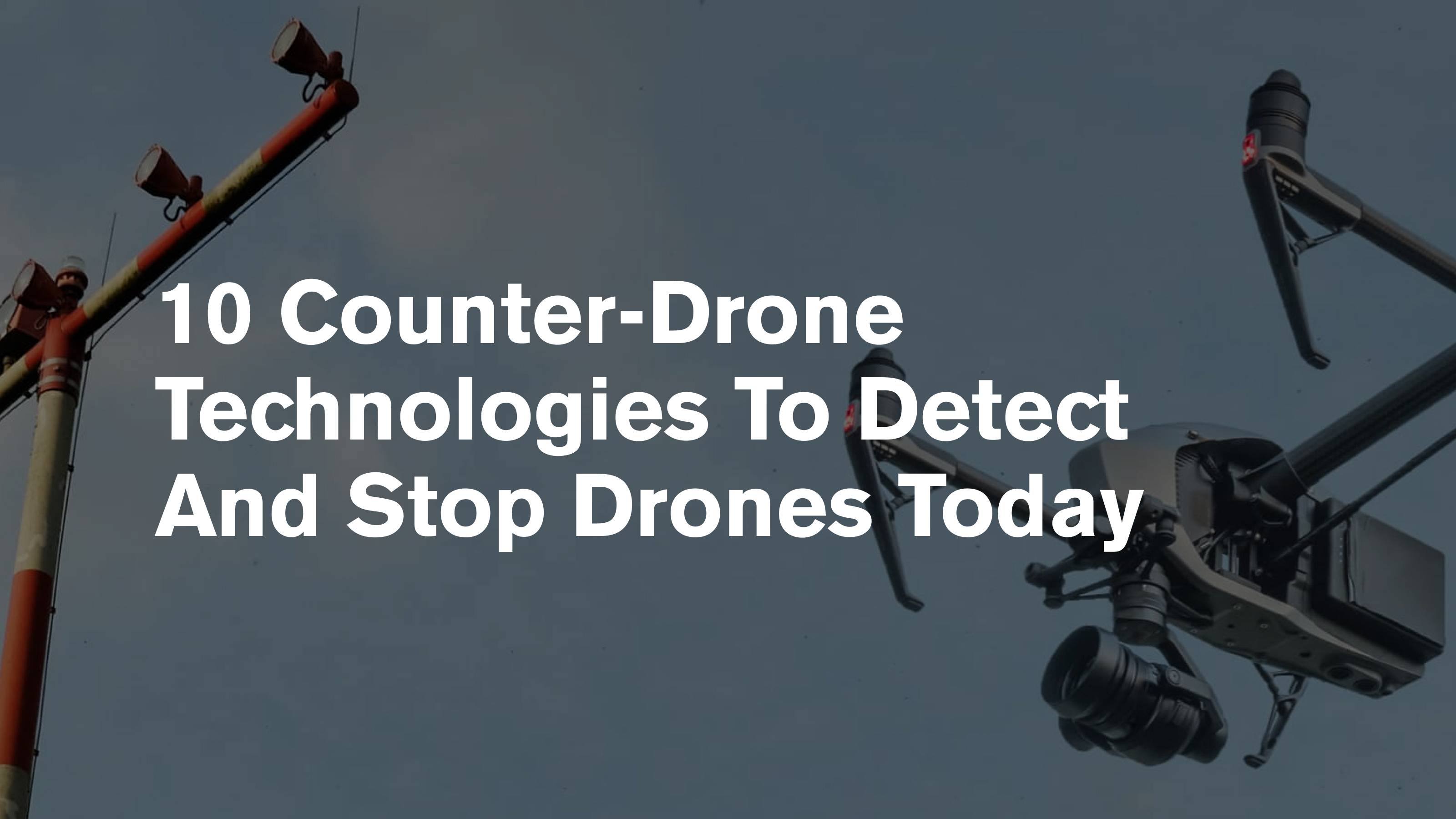 Anti drone online technology